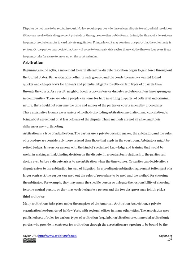 Business Law and the Legal Environment - Page 107